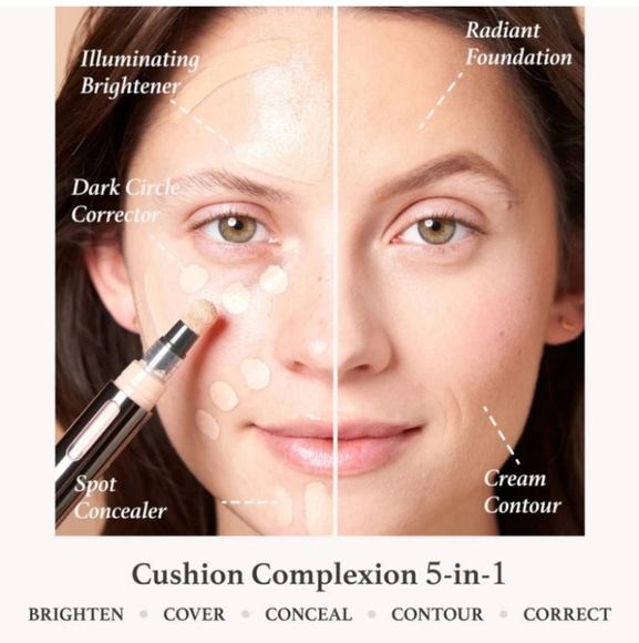 Julep cushion complexion concealer + corrector + foundation with tumeric - IVORY - Picture 11 of 11